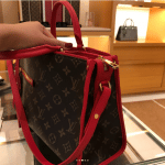 Louis Vuitton Red Monogram Canvas Popincourt PM Bag 4