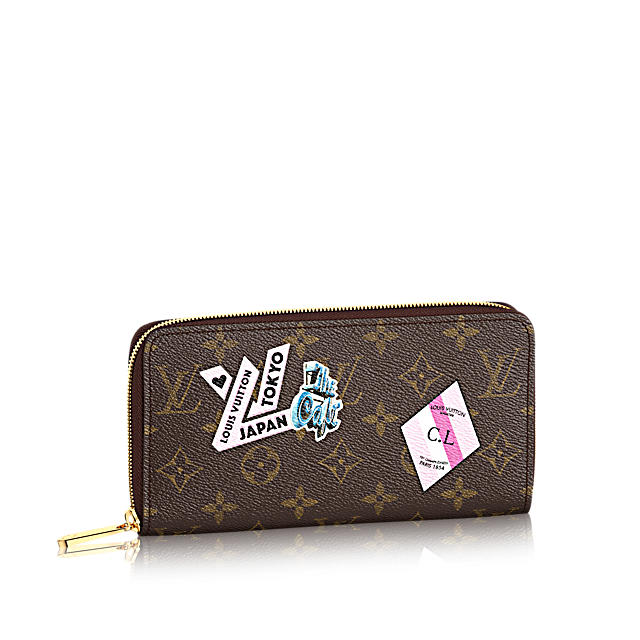 Louis Vuitton Monogram Canvas My LV World Tour Zippy Wallet