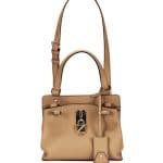 Valentino Beige Joylock Small Handle Bag