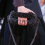 Valentino Black Rockstud Camera Bag - Resort 2018