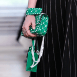 Valentino Green/White Rockstud Mini Shoulder Bag - Resort 2018