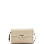 Valentino Ivory Rockstud Medium Shoulder Bag