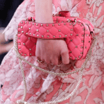 Valentino Pink Rockstud Camera Bag - Resort 2018