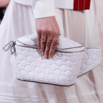 Valentino White Rockstud Belt Bag - Resort 2018