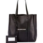 Balenciaga Black/White Logo Everyday XS Tote Bag