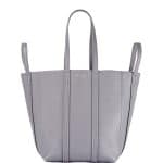 Balenciaga Gray Laundry Cabas S Bag