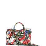 Balenciaga Multicolor Floral Print Classic Small City Bag