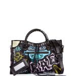 Balenciaga Noir Graffiti Classic City Bag