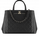 Chanel Black Business Affinity Large Shopping Bag