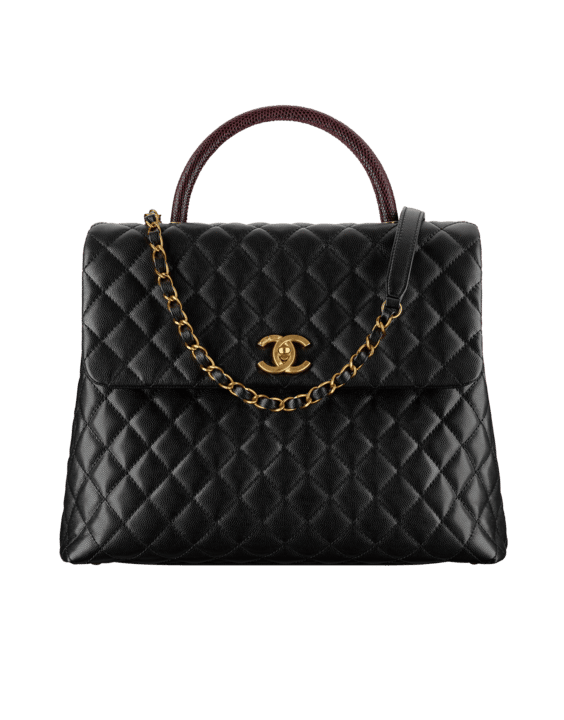 Chanel Coco Handle Bag Reference Guide Spotted Fashion