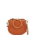 Chloe Caramel Nile Medium Bracelet Bag