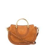 Chloe Caramel Pixie Medium Bag