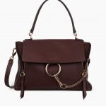 Chloe Carbon Brown Faye Medium Day Bag