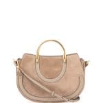 Chloe Gray Pixie Medium Bag