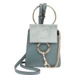 Chloe Light Blue Faye Small Bracelet Bag