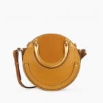 Chloe Mustard Brown Small Pixie Bag