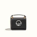 Fendi Black Small Kan I F Bag