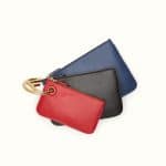 Fendi Blue/Black/Red Triplette Pouch Bag