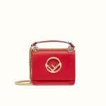 Fendi Red Small Kan I F Bag