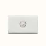Fendi White Logo Wallet on Chain Bag