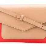 Givenchy Beige/Red Duetto Crossbody Bag