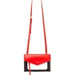 Givenchy Red/Black/White Duetto Crossbody Bag