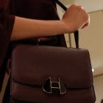 Hermes Burgundy Flap Bag - Resort 2018