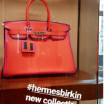 Hermes Red with Indigo and Pink Piping Birkin Bag 5 - Resort 2018