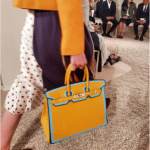 Hermes Yellow with Blue Piping Birkin Bag 3 - Resort 2018