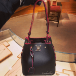 Louis Vuitton Noir Lockme Bucket Bag 2