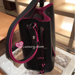 Louis Vuitton Noir Lockme Bucket Bag 4
