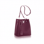 Louis Vuitton Prune Rose Poudre Lockme Bucket Bag