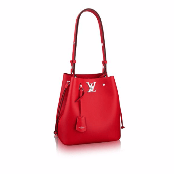 Louis Vuitton Calfskin Lockme Bucket Bag (SHF-ScNH8i) – LuxeDH