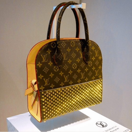 louis vuitton bag louboutin