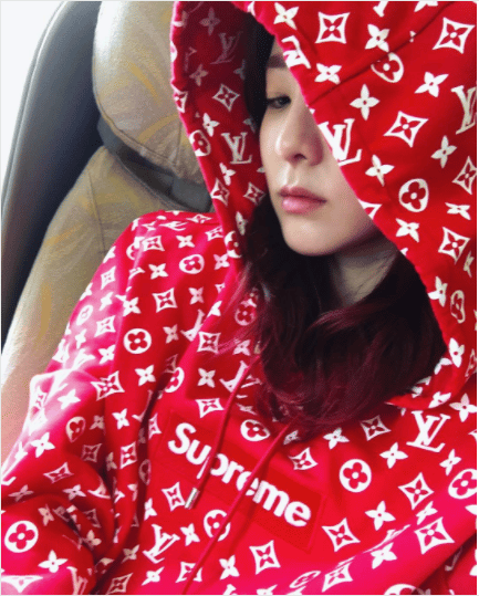 LIMITED EDITION SUPREME X LV COLLAB HOODIE