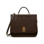 Mulberry Chocolate Silky Calf Amberley Bag