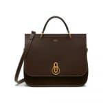 Mulberry Chocolate Silky Calf Amberley Bag