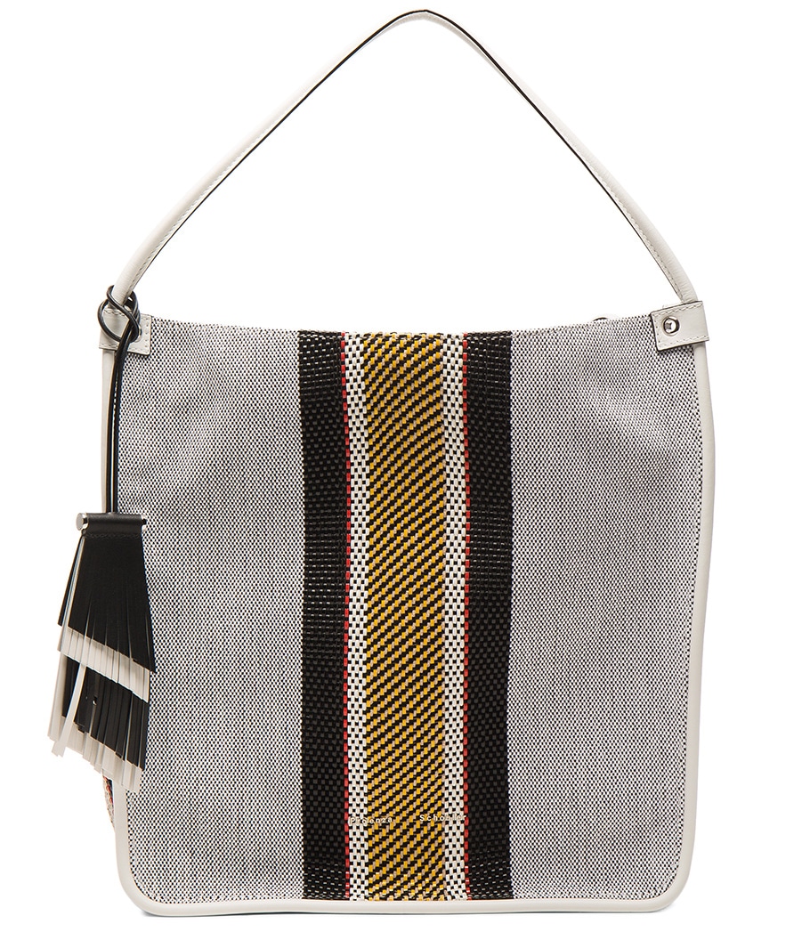 Proenza Schouler Medium Tote Woven Stripes Bag