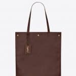 Saint Laurent Cognac Noe Flat Shopping Bag