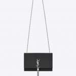 Saint Laurent Graphite Medium Kate Tassel Satchel Bag