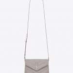 Saint Laurent Mouse-Gray Y Matelasse Small Toy Loulou Bag