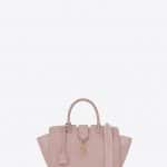Saint Laurent Powder Pink Leather/Suede Baby Downtown Cabas Bag