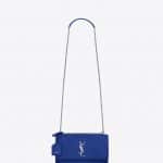 Saint Laurent Royal Blue Medium Sunset Bag