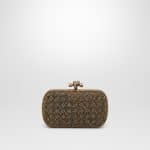 Bottega Veneta Bronzo Crystals Knot Bag