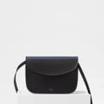 Celine Dark Brown Small Flap Pouch Bag