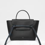 Celine Dark Sea Bi-colour Braid Micro Belt Bag