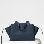 Celine Dark Sea Medium Tri-Fold Bag