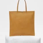 Celine Dark Yellow Medium Flat Tote Bag