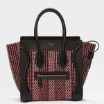 Celine Scarlet Textile Micro Luggage Bag