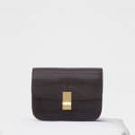 Celine Velvet Lizard Medium Classic Box Bag